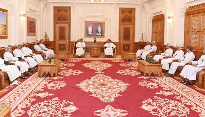 HH Sayyid Fahd receives Shura Council Chairman, members of Council’s Office