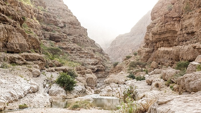 We Love Oman: Rocky terrain of Wadi Dhum