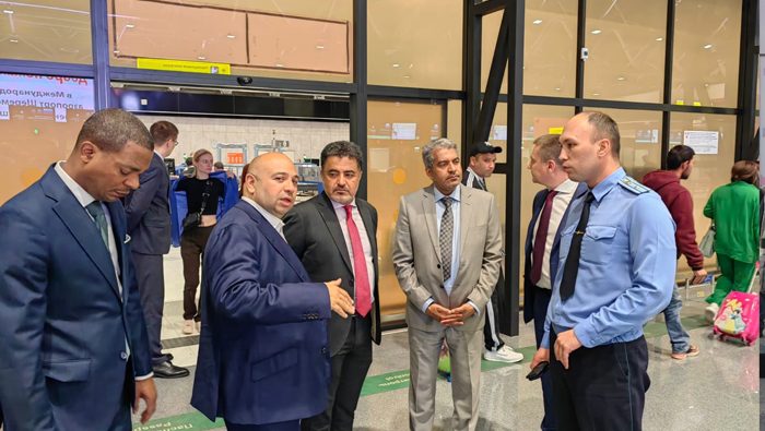 Minister of Transport inspects Russia’s Sheremetyevo airport