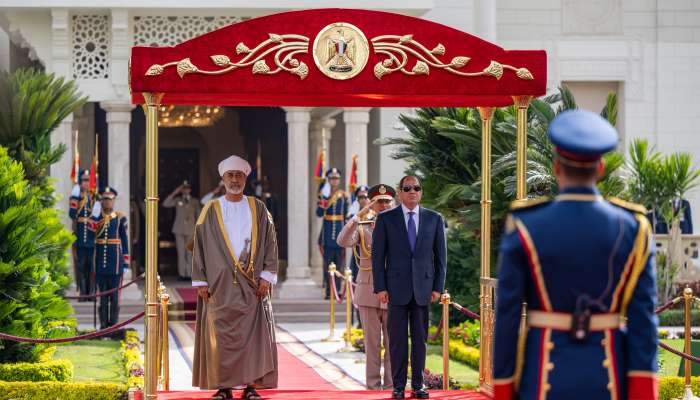 His Majesty, Egyptian President hold discussions to boost bilateral ties