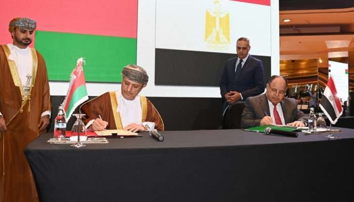 Oman, Egypt sign MoU and agreement