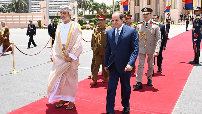His Majesty concludes Egypt visit