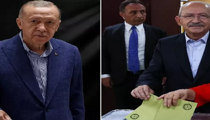 بشكل متزامن.. أردوغان وكليجدار أوغلو يصوتان في جولة الإعادة