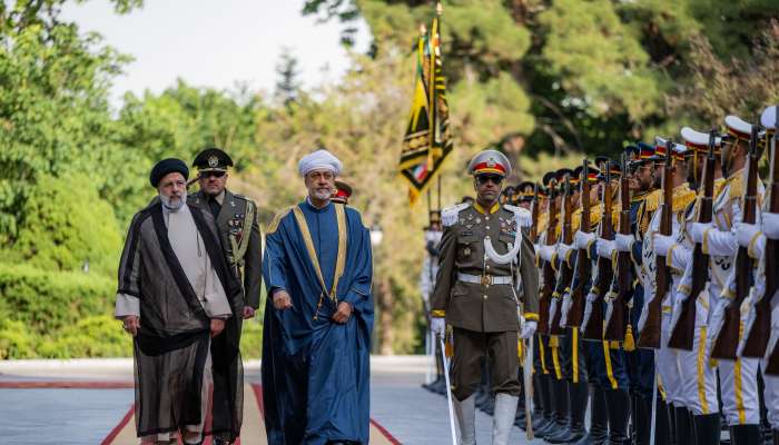HM the Sultan holds talks with Iranian President