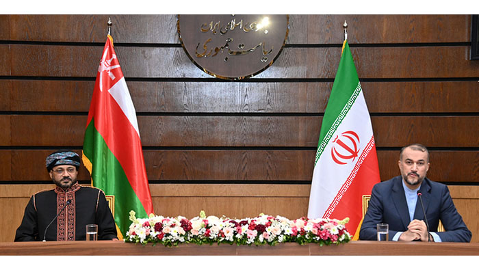 Oman, Iran underscore determination to continue settlement of region’s issues by peaceful means