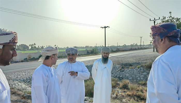 MoTCIT minister inspects road projects in North and South Batinah Governorates