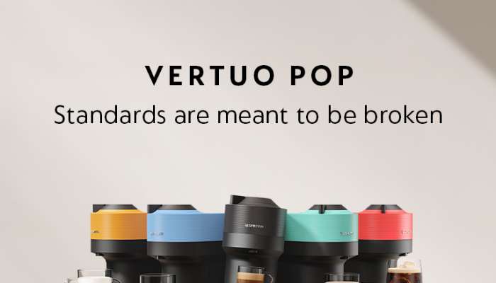 Nespresso launches  a colour revolution with Vertuo Pop