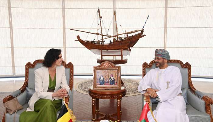 HM the Sultan receives written message from King of the Belgians