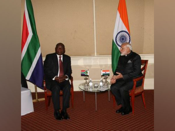 Indian PM Modi discusses cooperation in BRICS with South African President Ramaphosa