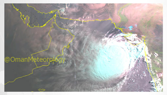 Biparjoy weakens to Category 2. cyclone :Oman Meteorology
