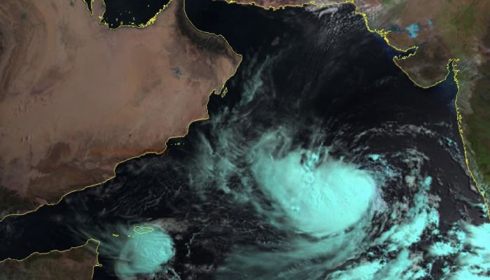 آخر مستجدات الحالة المدارية في بحر العرب