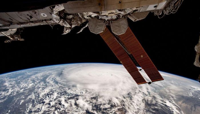 صورة تحبس الأنفاس للإعصار بيبارجوي من الفضاء