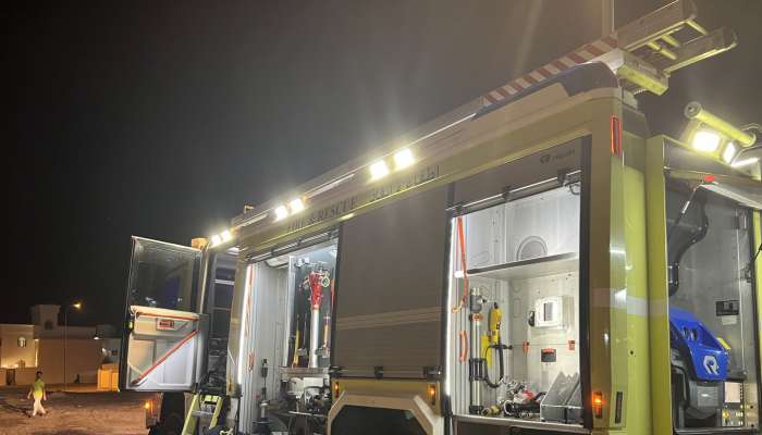 CDAA douses fire in Muscat