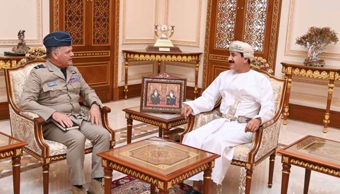 Royal Office Minister receives UK Defence Senior Advisor