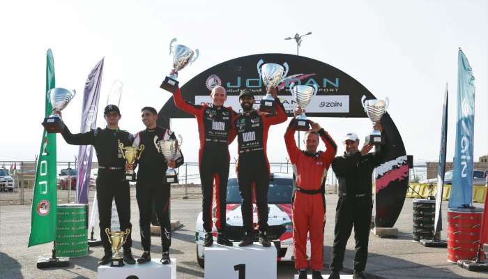 Oman's Abdullah Al-Rawahi wins Jordan Rally