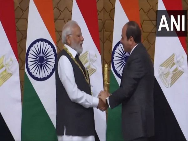 Indian PM Modi conferred with Egypt's highest state honor 'Order of the Nile' award