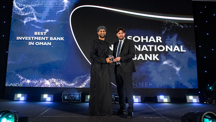 Sohar International Receives ‘Best Investment Bank in Oman 2023’ Award