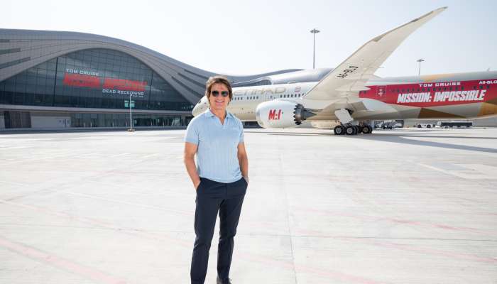 Tom Cruise arrives in Abu Dhabi ahead of premiere of new movie