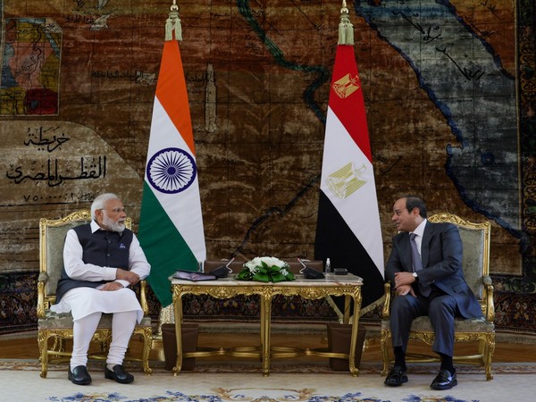 Indian PM Modi, Egyptian President El-Sisi sign deal to elevate bilateral relationship to a "Strategic Partnership".