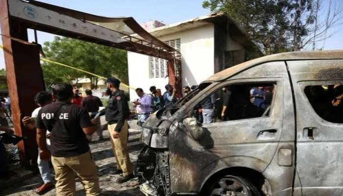 Pakistan's Punjab: seven people killed, 14 others injured in a cylinder blast in vehicle