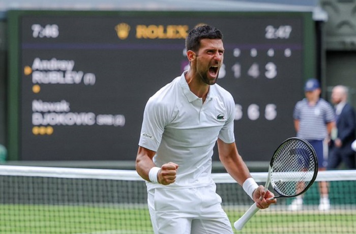 Wimbledon: Djokovic storms into semis, sets up clash with Sinner