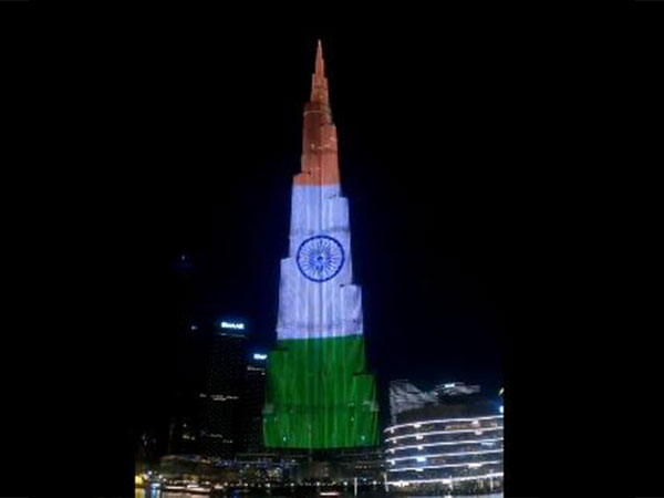 UAE: Dubai's Burj Khalifa lit up in colors of Indian flag, welcomes Indian PM Modi with dazzling light show