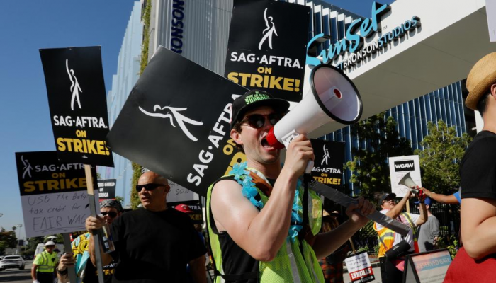 Hollywood reels as screen actors join writers on strike