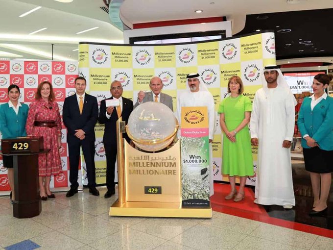 Indian expatriate wins $1 million in the Dubai Duty Free draw