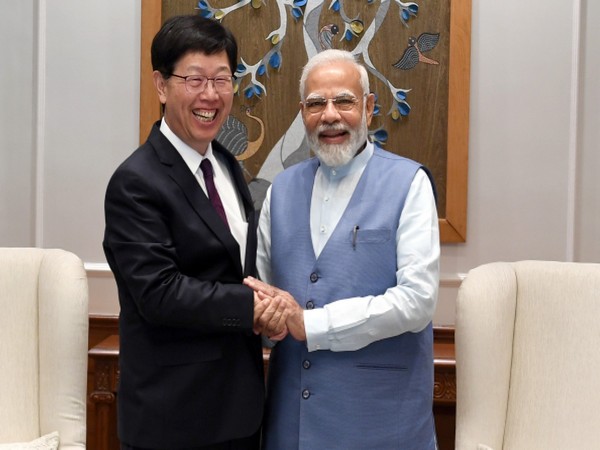 PM Modi meets Foxconn Chairman, welcomes company's expansion plans for semiconductor manufacturing