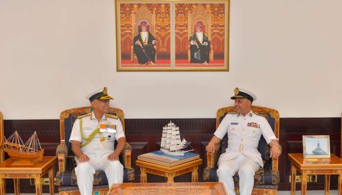 RNO Commander receives Indian Navy Chief