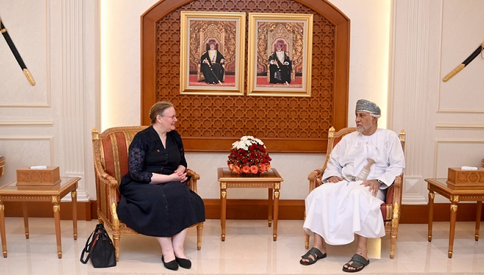 HH Sayyid Shihab receives Ambassador of UK