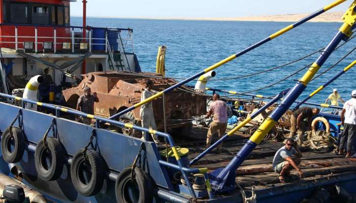 Egypt launches 1st underwater military museum to attract tourists, protect coral reefs