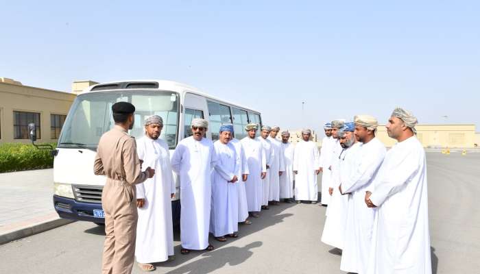 Police conduct traffic safety course for school bus drivers in Oman