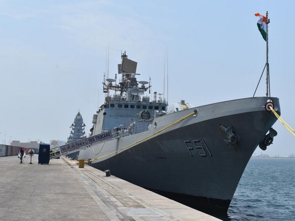 INS Visakhapatnam, INS Trikand arrive in Dubai to conduct bilateral exercise ‘Zayed Talwar’ with UAE Navy