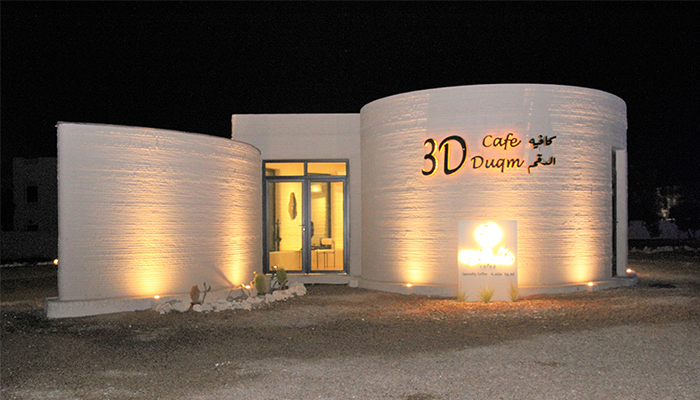 Pioneering 3D printed coffee shop opens at Special Economic Zone in Duqm