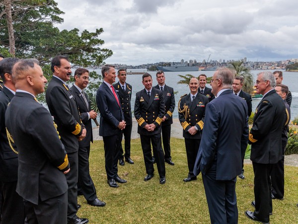 Australian PM Anthony Albanese meets Quad naval leaders participating in Exercise Malabar