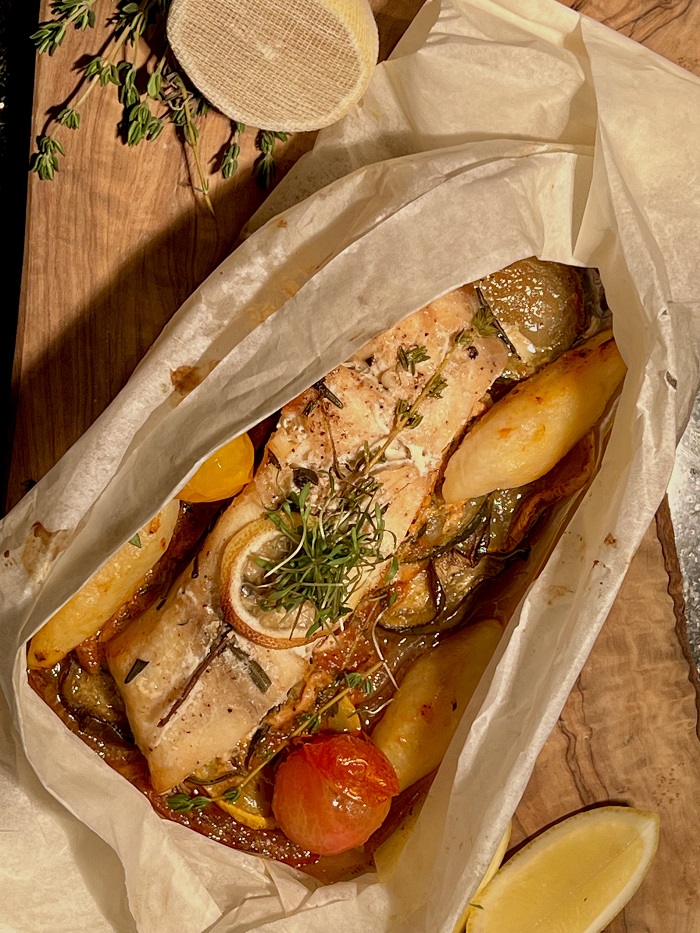 Recipe: Baked Hamour with a Mediterranean surprise from Hormuz Grand Muscat