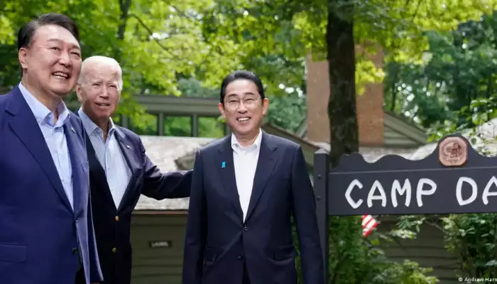 Biden hails 'new era' of Japan, South Korea ties