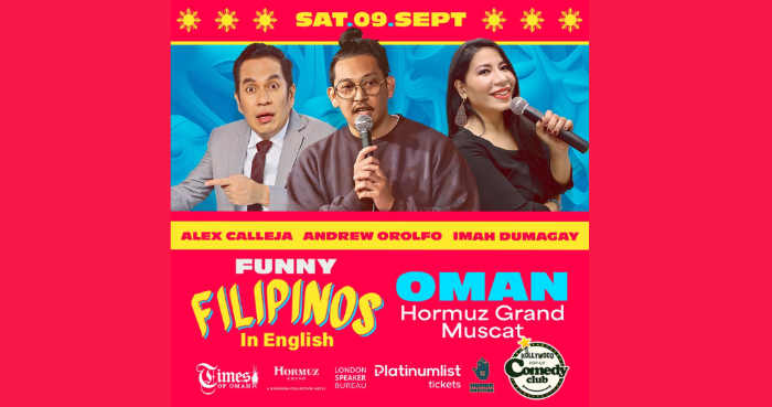 September Weekends: Comedy Shows in Muscat