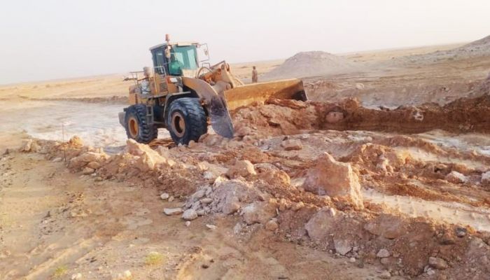 بدء تنفيذ مشروع طريق هرويب - المزيونة - ميتن بطول 210 كيلومترات