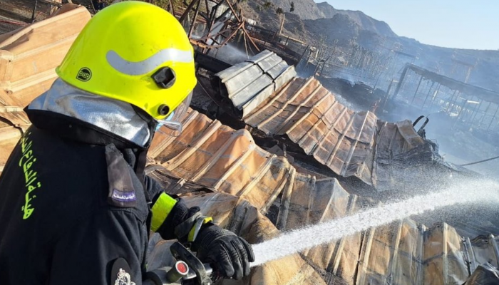 إخماد حريق بكرفان في الداخلية.. والدفاع المدني يصدر تنويه عاجل