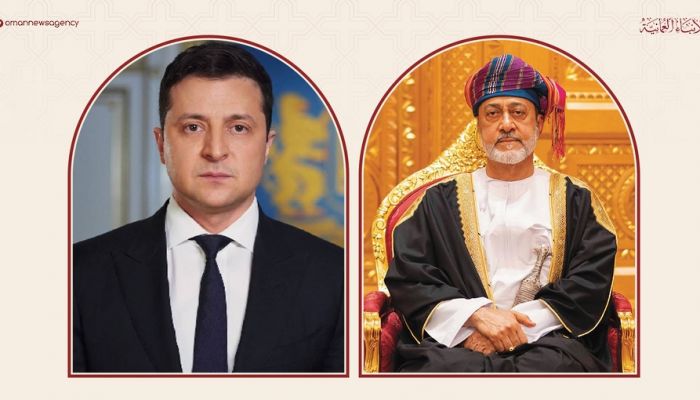 جلالةُ السُّلطان المعظم يهنّئ رئيس أوكرانيا