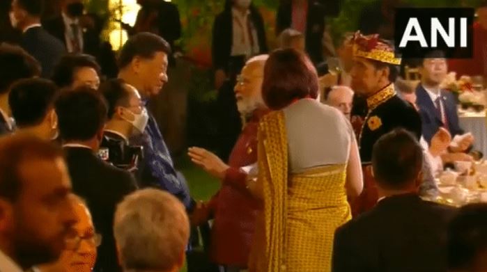 PM Modi, Xi Jinping shake hands, greet each other at BRICS