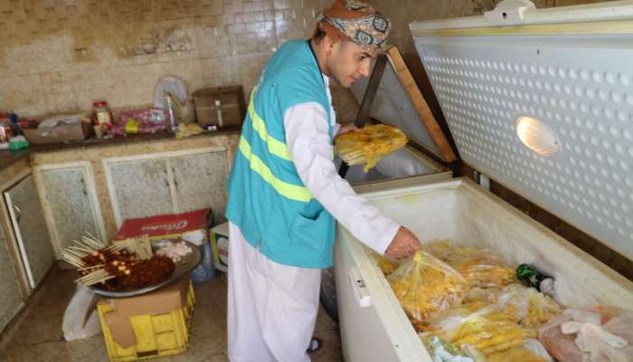 About 36 Kg of rotten food destroyed in Muscat in 2023