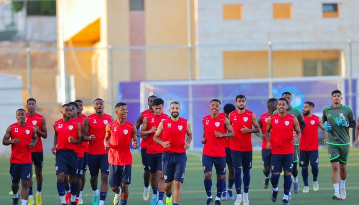 الأحمر الأولمبي يُجري أول تدريباته في عمّان استعدادًا لتصفيات كأس آسيا