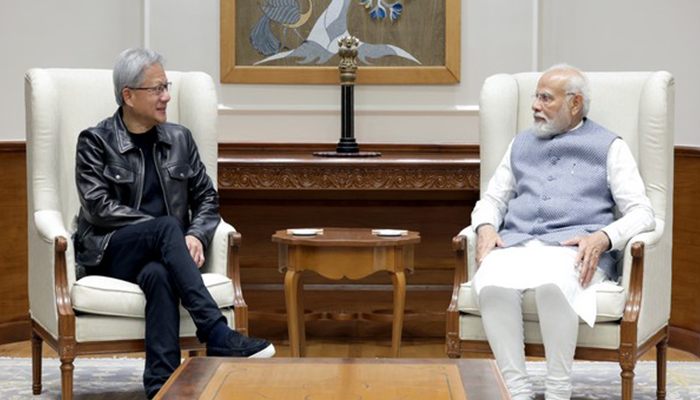 PM Modi, Nvidia CEO discuss India's rich potential in artificial intelligence