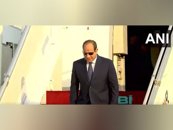 G20 summit: Egypt President El-Sisi arrives in India to a rousing welcome