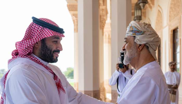 HM The Sultan receives KSA Crown Prince