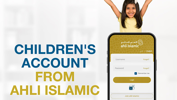 Ahli Islamic enables opening Children’s Saving account through mobile banking app