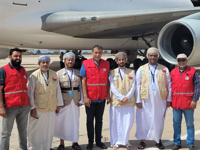 Libya floods: Oman delivers over 80 tonnes of relief, medical aid